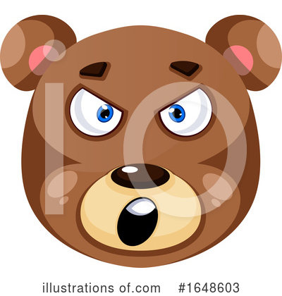 Royalty-Free (RF) Bear Clipart Illustration by Morphart Creations - Stock Sample #1648603