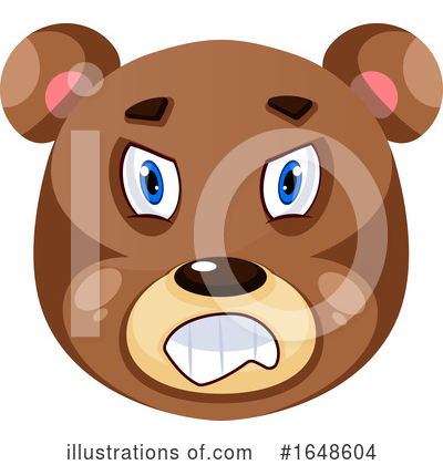 Royalty-Free (RF) Bear Clipart Illustration by Morphart Creations - Stock Sample #1648604