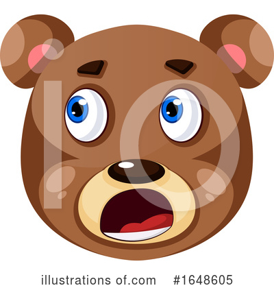 Royalty-Free (RF) Bear Clipart Illustration by Morphart Creations - Stock Sample #1648605
