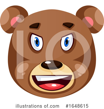 Royalty-Free (RF) Bear Clipart Illustration by Morphart Creations - Stock Sample #1648615