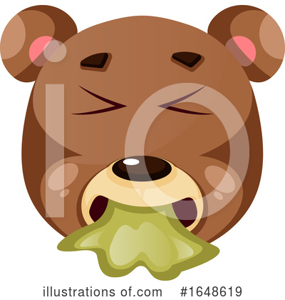 Royalty-Free (RF) Bear Clipart Illustration by Morphart Creations - Stock Sample #1648619
