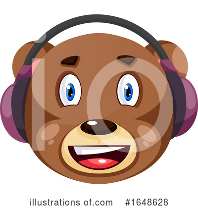 Royalty-Free (RF) Bear Clipart Illustration by Morphart Creations - Stock Sample #1648628