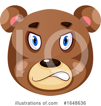 Royalty-Free (RF) Bear Clipart Illustration by Morphart Creations - Stock Sample #1648636