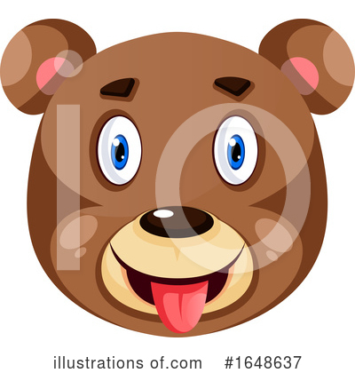 Royalty-Free (RF) Bear Clipart Illustration by Morphart Creations - Stock Sample #1648637