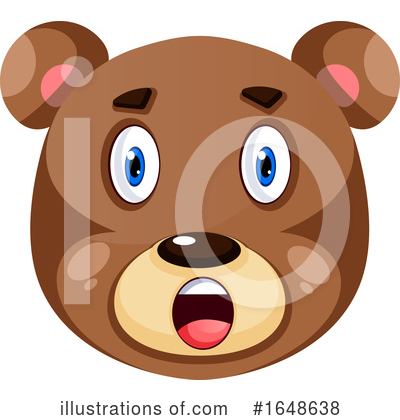 Royalty-Free (RF) Bear Clipart Illustration by Morphart Creations - Stock Sample #1648638
