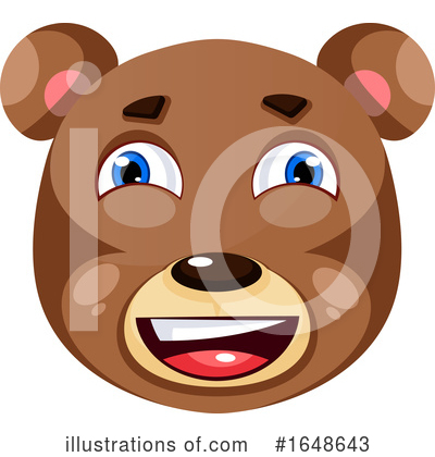 Royalty-Free (RF) Bear Clipart Illustration by Morphart Creations - Stock Sample #1648643