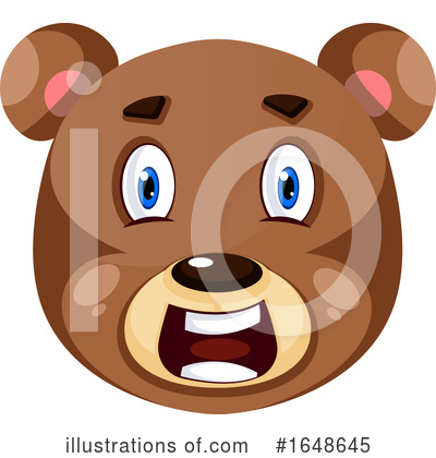 Royalty-Free (RF) Bear Clipart Illustration by Morphart Creations - Stock Sample #1648645