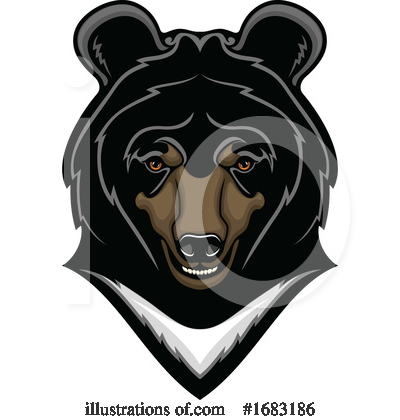 Bear Clipart #1683186 by Vector Tradition SM