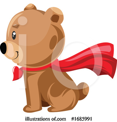 Royalty-Free (RF) Bear Clipart Illustration by Morphart Creations - Stock Sample #1685991
