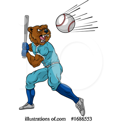 Baseball Player Clipart #1686553 by AtStockIllustration