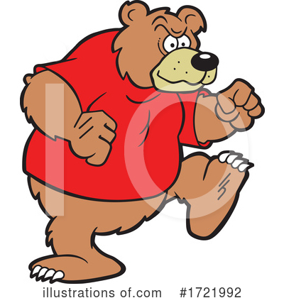 Royalty-Free (RF) Bear Clipart Illustration by Johnny Sajem - Stock Sample #1721992