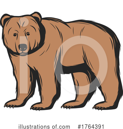 Royalty-Free (RF) Bear Clipart Illustration by Vector Tradition SM - Stock Sample #1764391