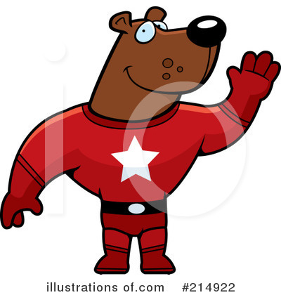 Royalty-Free (RF) Bear Clipart Illustration by Cory Thoman - Stock Sample #214922