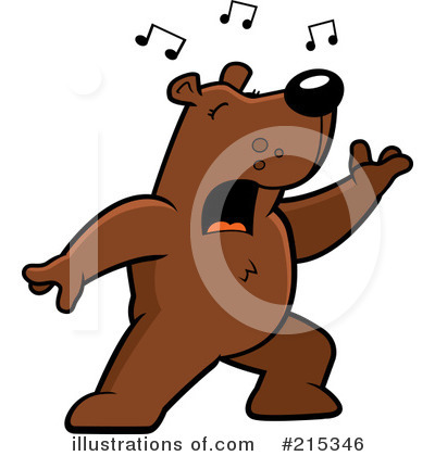 Royalty-Free (RF) Bear Clipart Illustration by Cory Thoman - Stock Sample #215346