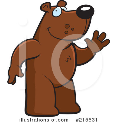 Royalty-Free (RF) Bear Clipart Illustration by Cory Thoman - Stock Sample #215531