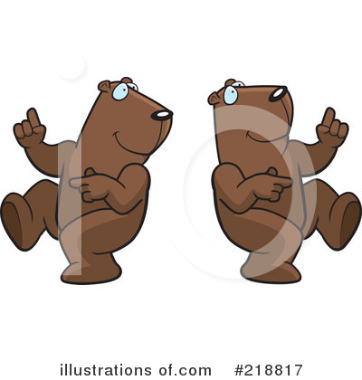 Royalty-Free (RF) Bear Clipart Illustration by Cory Thoman - Stock Sample #218817