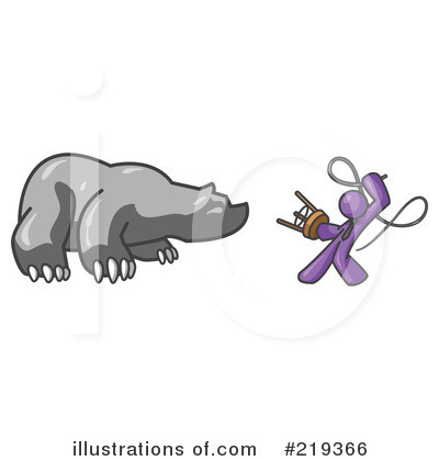 Royalty-Free (RF) Bear Clipart Illustration by Leo Blanchette - Stock Sample #219366