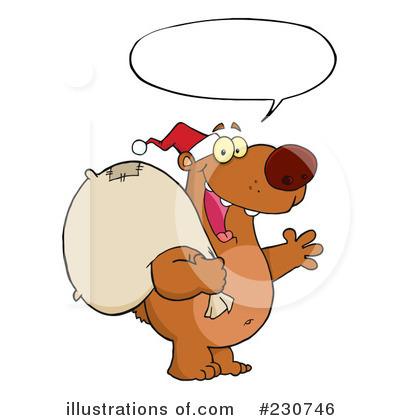 Royalty-Free (RF) Bear Clipart Illustration by Hit Toon - Stock Sample #230746