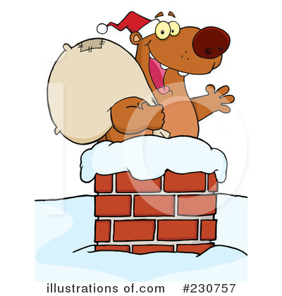 Royalty-Free (RF) Bear Clipart Illustration by Hit Toon - Stock Sample #230757