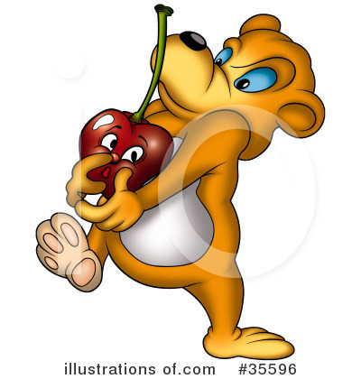 Royalty-Free (RF) Bear Clipart Illustration by dero - Stock Sample #35596