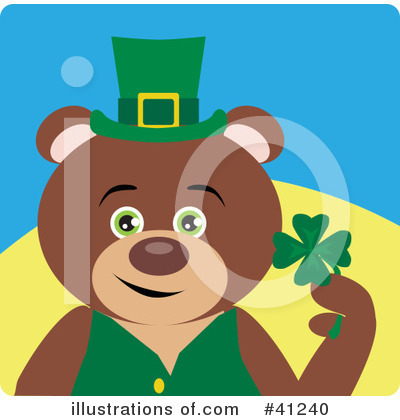 Royalty-Free (RF) Bear Clipart Illustration by Dennis Holmes Designs - Stock Sample #41240