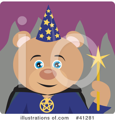 Royalty-Free (RF) Bear Clipart Illustration by Dennis Holmes Designs - Stock Sample #41281