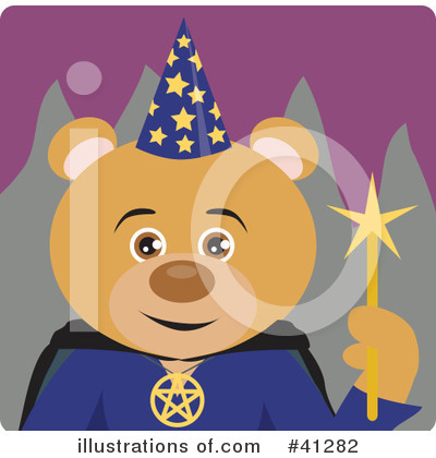Royalty-Free (RF) Bear Clipart Illustration by Dennis Holmes Designs - Stock Sample #41282