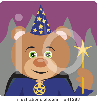 Royalty-Free (RF) Bear Clipart Illustration by Dennis Holmes Designs - Stock Sample #41283