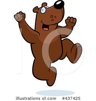 Royalty-Free (RF) Bear Clipart Illustration by Cory Thoman - Stock Sample #437425