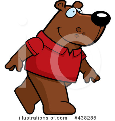 Royalty-Free (RF) Bear Clipart Illustration by Cory Thoman - Stock Sample #438285