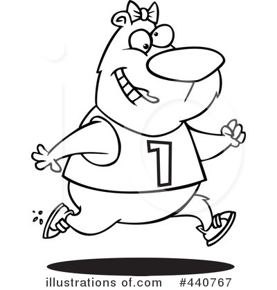 Royalty-Free (RF) Bear Clipart Illustration by toonaday - Stock Sample #440767