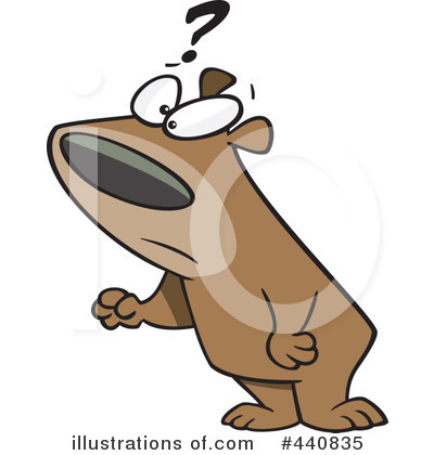Royalty-Free (RF) Bear Clipart Illustration by toonaday - Stock Sample #440835