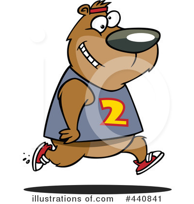 Royalty-Free (RF) Bear Clipart Illustration by toonaday - Stock Sample #440841