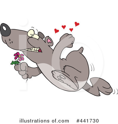 Royalty-Free (RF) Bear Clipart Illustration by toonaday - Stock Sample #441730