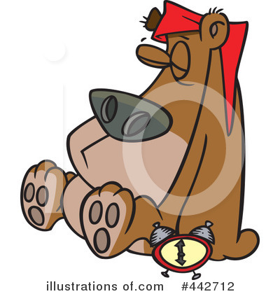 Royalty-Free (RF) Bear Clipart Illustration by toonaday - Stock Sample #442712