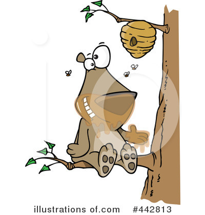 Bee Hive Clipart #442813 by toonaday