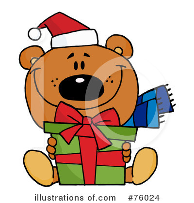Royalty-Free (RF) Bear Clipart Illustration by Hit Toon - Stock Sample #76024