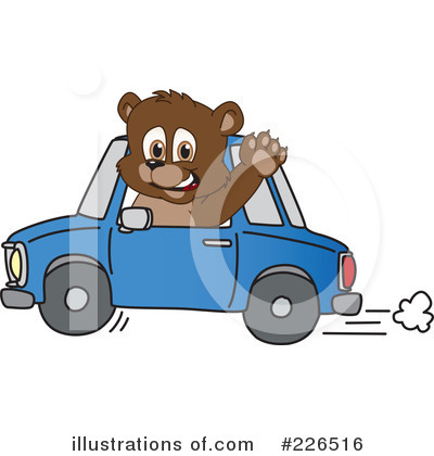 Royalty-Free (RF) Bear Mascot Clipart Illustration by Mascot Junction - Stock Sample #226516