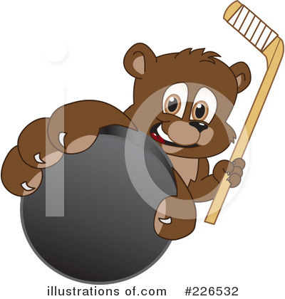 Royalty-Free (RF) Bear Mascot Clipart Illustration by Mascot Junction - Stock Sample #226532