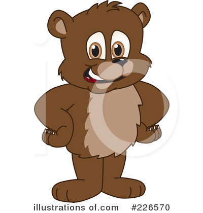 Bear Character Clipart #226570 by Mascot Junction