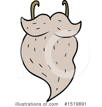 Royalty-Free (RF) Beard Clipart Illustration by lineartestpilot - Stock Sample #1519891
