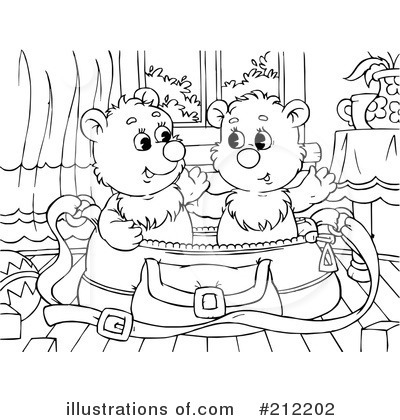 Royalty-Free (RF) Bears Clipart Illustration by Alex Bannykh - Stock Sample #212202