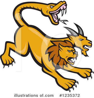Royalty-Free (RF) Beast Clipart Illustration by patrimonio - Stock Sample #1235372