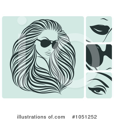 Hair Clipart #1051252 by elena
