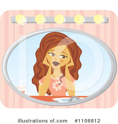 Royalty-Free (RF) Beauty Clipart Illustration by Amanda Kate - Stock Sample #1106812