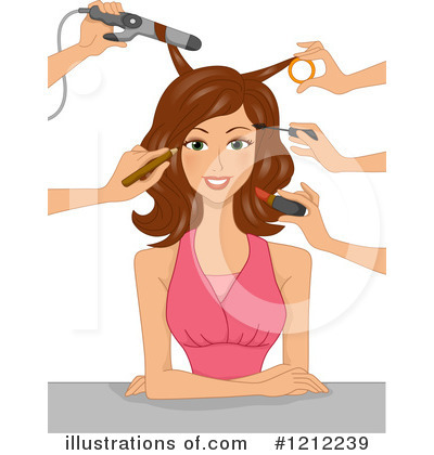 Royalty-Free (RF) Beauty Clipart Illustration by BNP Design Studio - Stock Sample #1212239