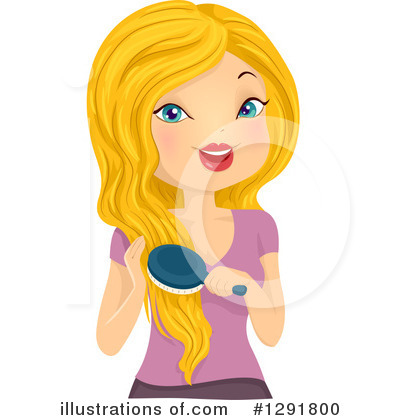 Hair Care Clipart #1291800 by BNP Design Studio