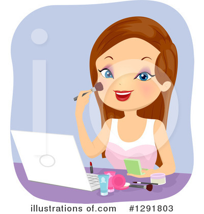 Royalty-Free (RF) Beauty Clipart Illustration by BNP Design Studio - Stock Sample #1291803