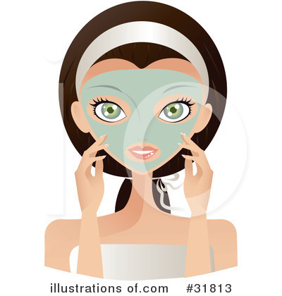 Skin Care Clipart #31813 by Melisende Vector