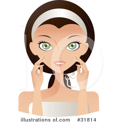Royalty-Free (RF) Beauty Clipart Illustration by Melisende Vector - Stock Sample #31814